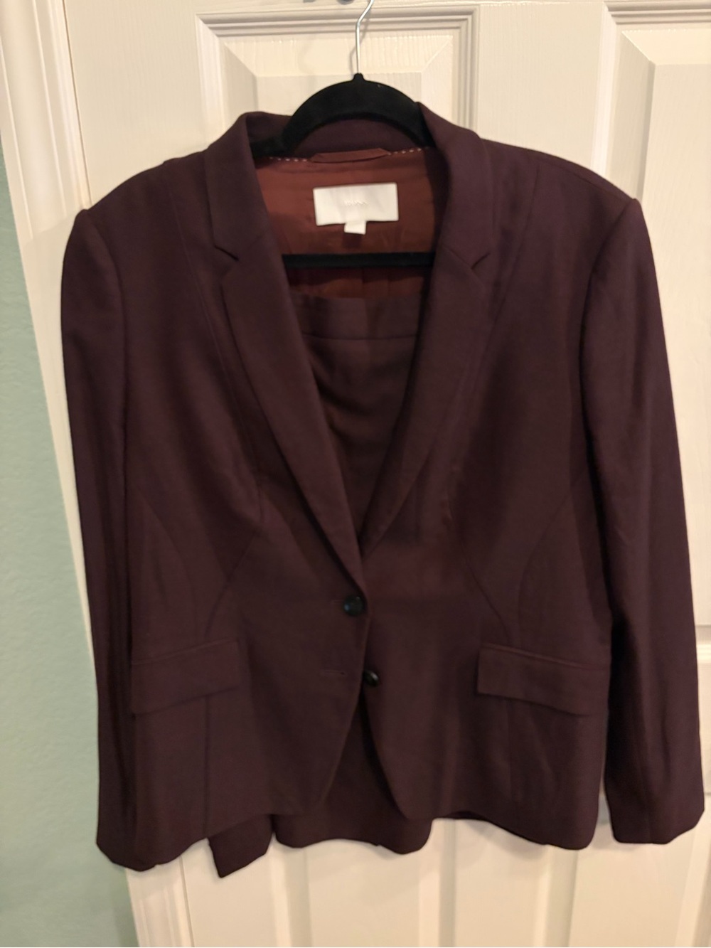 Boss Plum Single-Breasted Women's Blazer